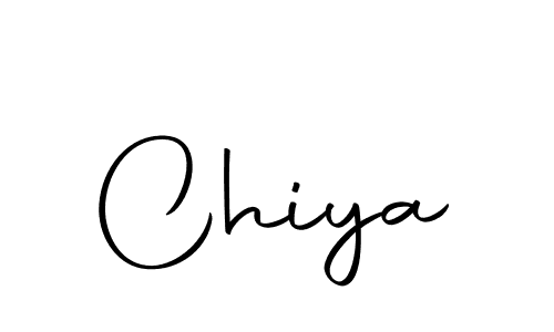 How to make Chiya signature? Autography-DOLnW is a professional autograph style. Create handwritten signature for Chiya name. Chiya signature style 10 images and pictures png