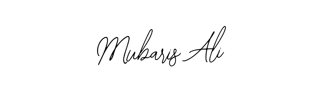 if you are searching for the best signature style for your name Mubaris Ali. so please give up your signature search. here we have designed multiple signature styles  using Bearetta-2O07w. Mubaris Ali signature style 12 images and pictures png