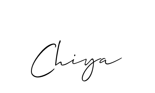 You can use this online signature creator to create a handwritten signature for the name Chiya. This is the best online autograph maker. Chiya signature style 2 images and pictures png