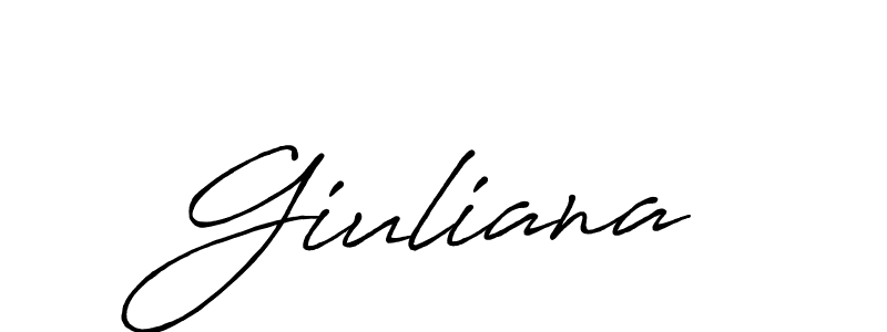 Make a short Giuliana signature style. Manage your documents anywhere anytime using Antro_Vectra_Bolder. Create and add eSignatures, submit forms, share and send files easily. Giuliana signature style 7 images and pictures png