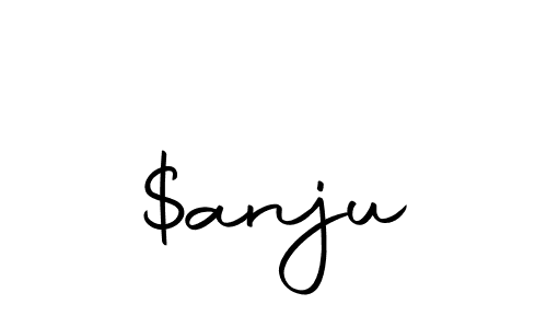 Here are the top 10 professional signature styles for the name $anju. These are the best autograph styles you can use for your name. $anju signature style 10 images and pictures png