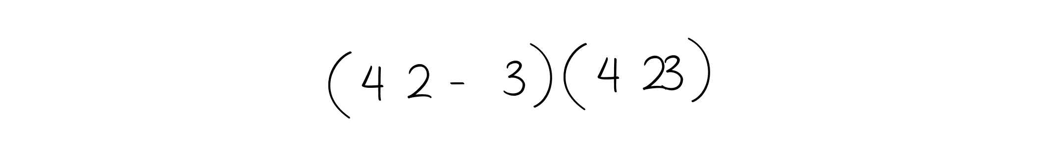 Create a beautiful signature design for name (4√2 - 3)(4√2  3). With this signature (Autography-DOLnW) fonts, you can make a handwritten signature for free. (4√2 - 3)(4√2  3) signature style 10 images and pictures png