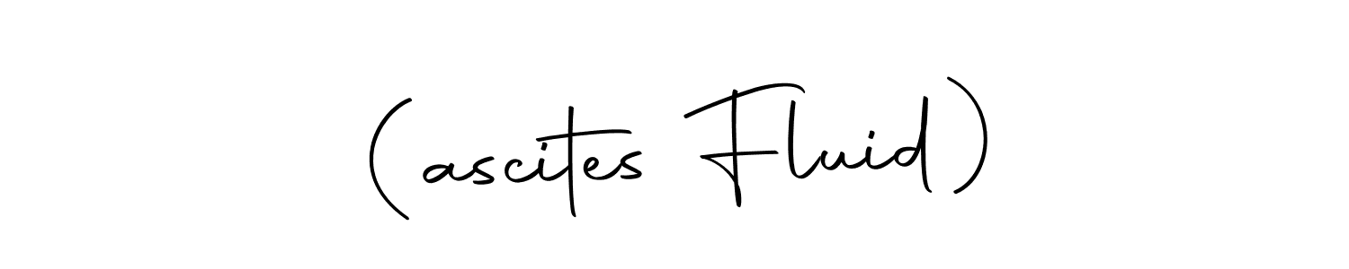 Create a beautiful signature design for name (ascites Fluid). With this signature (Autography-DOLnW) fonts, you can make a handwritten signature for free. (ascites Fluid) signature style 10 images and pictures png