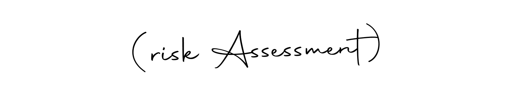 Design your own signature with our free online signature maker. With this signature software, you can create a handwritten (Autography-DOLnW) signature for name (risk Assessment). (risk Assessment) signature style 10 images and pictures png