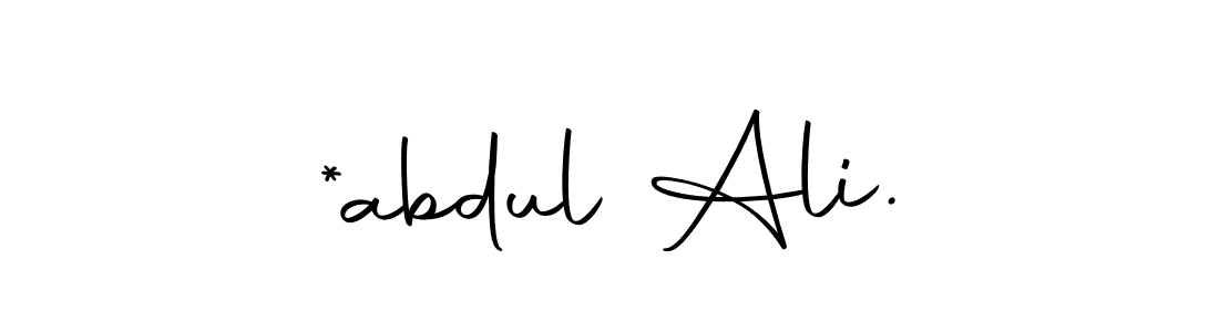 You should practise on your own different ways (Autography-DOLnW) to write your name (*abdul Ali.) in signature. don't let someone else do it for you. *abdul Ali. signature style 10 images and pictures png