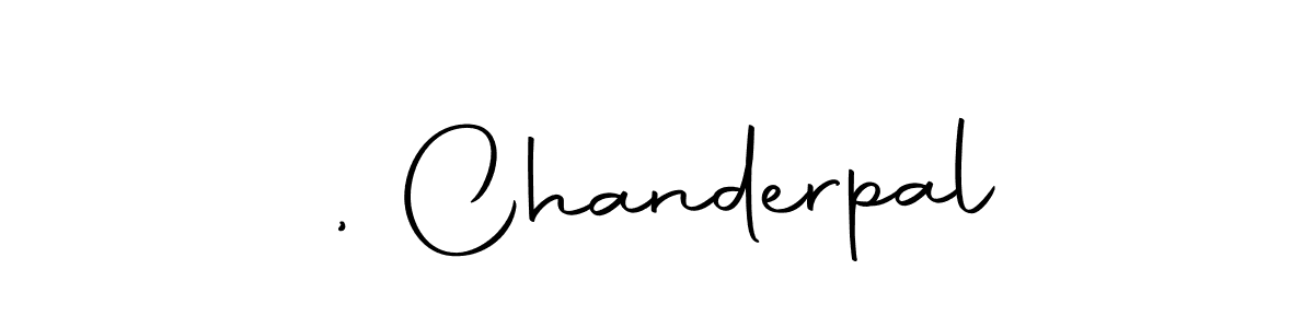 Create a beautiful signature design for name , Chanderpal. With this signature (Autography-DOLnW) fonts, you can make a handwritten signature for free. , Chanderpal signature style 10 images and pictures png