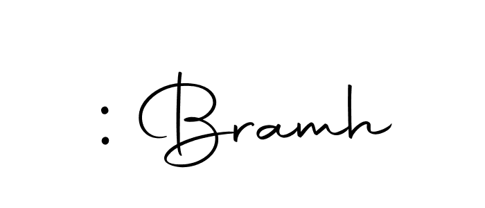 Use a signature maker to create a handwritten signature online. With this signature software, you can design (Autography-DOLnW) your own signature for name : Bramh. : Bramh signature style 10 images and pictures png