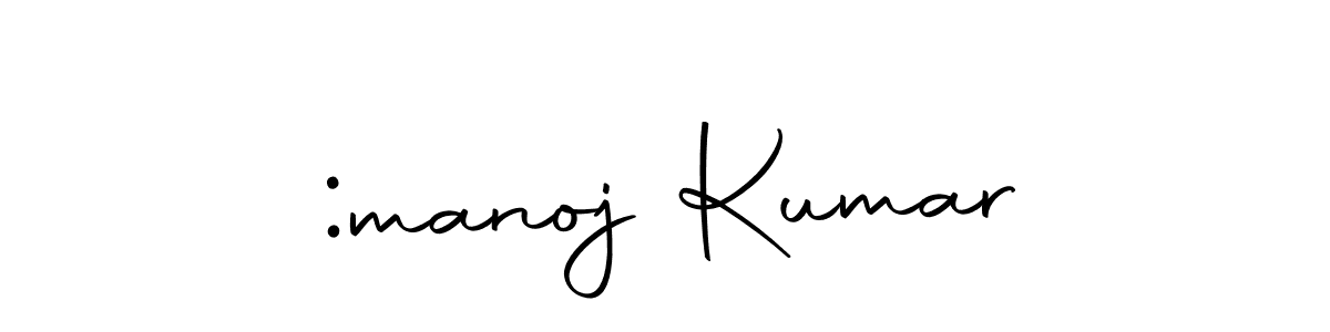 How to make :manoj Kumar name signature. Use Autography-DOLnW style for creating short signs online. This is the latest handwritten sign. :manoj Kumar signature style 10 images and pictures png