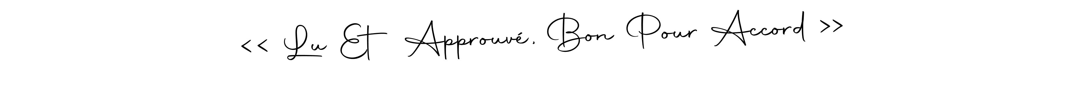 See photos of << Lu Et Approuvé, Bon Pour Accord >> official signature by Spectra . Check more albums & portfolios. Read reviews & check more about Autography-DOLnW font. << Lu Et Approuvé, Bon Pour Accord >> signature style 10 images and pictures png