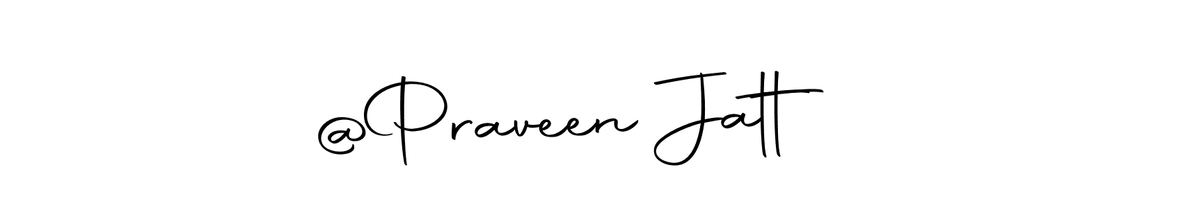 This is the best signature style for the @  Praveen Jatt   name. Also you like these signature font (Autography-DOLnW). Mix name signature. @  Praveen Jatt   signature style 10 images and pictures png