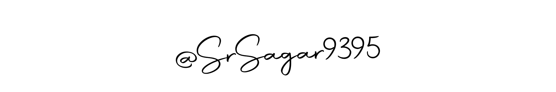 How to make @  Sr  Sagar  9395 signature? Autography-DOLnW is a professional autograph style. Create handwritten signature for @  Sr  Sagar  9395 name. @  Sr  Sagar  9395 signature style 10 images and pictures png