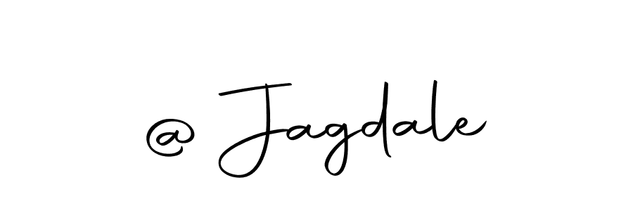 How to make @ Jagdale name signature. Use Autography-DOLnW style for creating short signs online. This is the latest handwritten sign. @ Jagdale signature style 10 images and pictures png