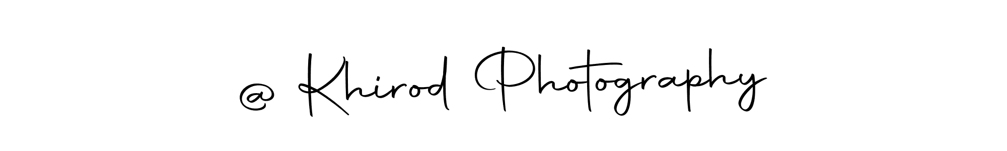 You can use this online signature creator to create a handwritten signature for the name @ Khirod Photography. This is the best online autograph maker. @ Khirod Photography signature style 10 images and pictures png