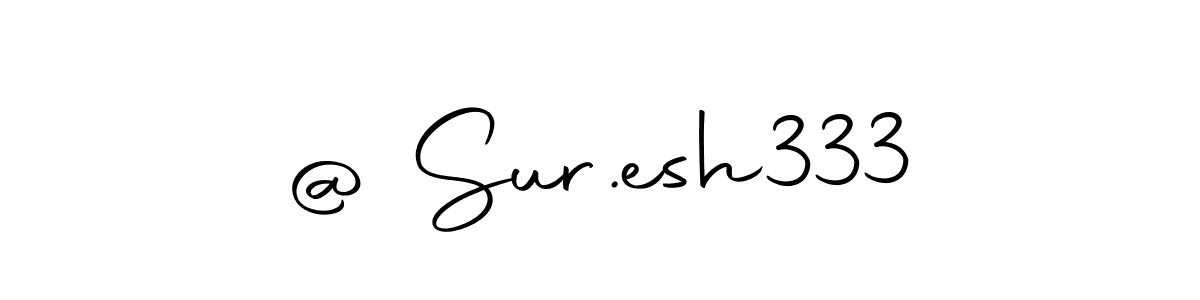 Make a beautiful signature design for name @ Sur.esh333. With this signature (Autography-DOLnW) style, you can create a handwritten signature for free. @ Sur.esh333 signature style 10 images and pictures png