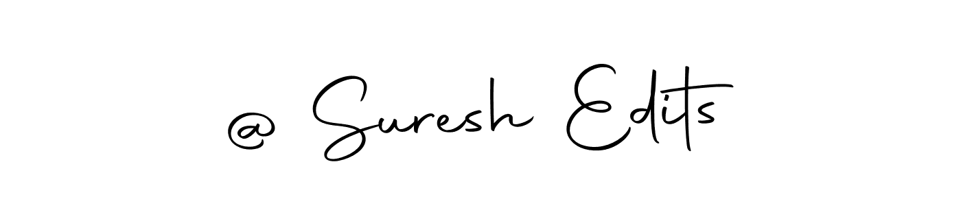 Also we have @ Suresh Edits name is the best signature style. Create professional handwritten signature collection using Autography-DOLnW autograph style. @ Suresh Edits signature style 10 images and pictures png