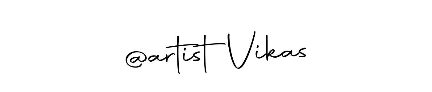 How to make @artist  Vikas name signature. Use Autography-DOLnW style for creating short signs online. This is the latest handwritten sign. @artist  Vikas signature style 10 images and pictures png