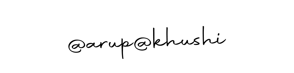 How to make @arup@khushi signature? Autography-DOLnW is a professional autograph style. Create handwritten signature for @arup@khushi name. @arup@khushi signature style 10 images and pictures png