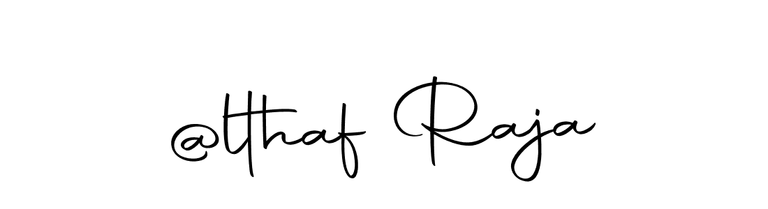 Use a signature maker to create a handwritten signature online. With this signature software, you can design (Autography-DOLnW) your own signature for name @lthaf Raja. @lthaf Raja signature style 10 images and pictures png