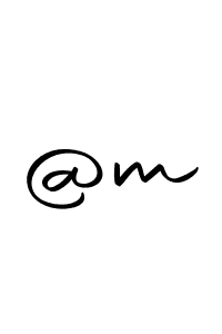 You can use this online signature creator to create a handwritten signature for the name @m. This is the best online autograph maker. @m signature style 10 images and pictures png