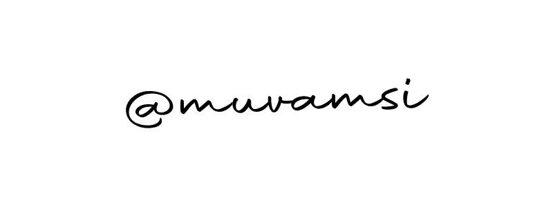 Similarly Autography-DOLnW is the best handwritten signature design. Signature creator online .You can use it as an online autograph creator for name @muvamsi. @muvamsi signature style 10 images and pictures png