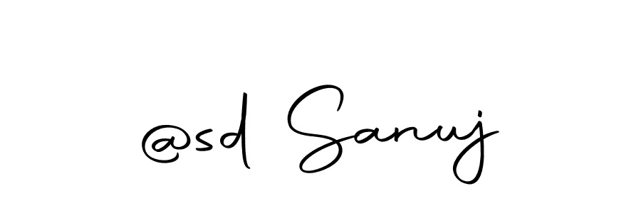 How to make @sd Sanuj signature? Autography-DOLnW is a professional autograph style. Create handwritten signature for @sd Sanuj name. @sd Sanuj signature style 10 images and pictures png