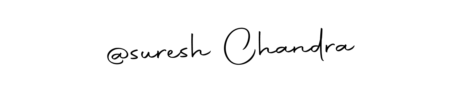 How to make @suresh Chandra signature? Autography-DOLnW is a professional autograph style. Create handwritten signature for @suresh Chandra name. @suresh Chandra signature style 10 images and pictures png