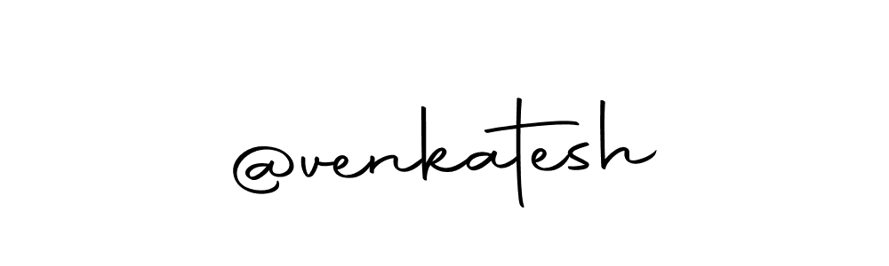 Use a signature maker to create a handwritten signature online. With this signature software, you can design (Autography-DOLnW) your own signature for name @venkatesh. @venkatesh signature style 10 images and pictures png