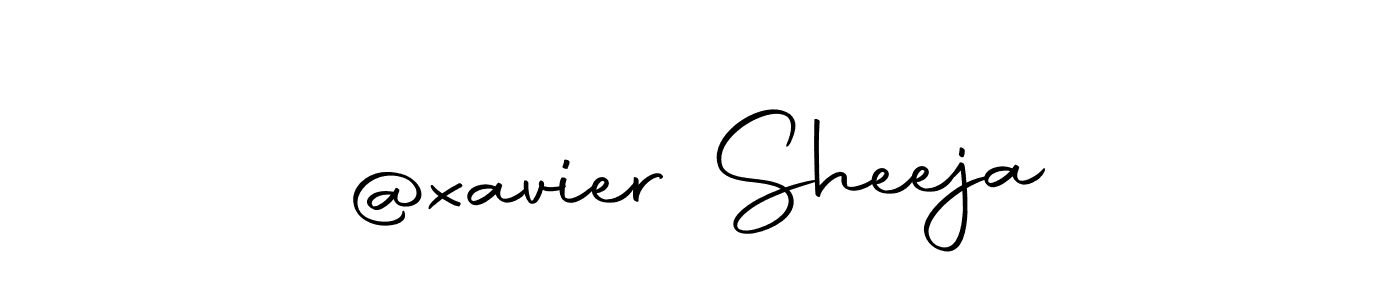 How to Draw @xavier Sheeja signature style? Autography-DOLnW is a latest design signature styles for name @xavier Sheeja. @xavier Sheeja signature style 10 images and pictures png