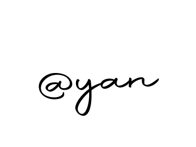 if you are searching for the best signature style for your name @yan. so please give up your signature search. here we have designed multiple signature styles  using Autography-DOLnW. @yan signature style 10 images and pictures png