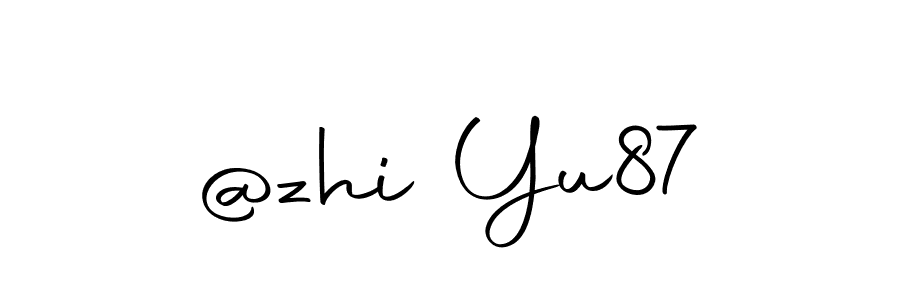 You should practise on your own different ways (Autography-DOLnW) to write your name (@zhi Yu87) in signature. don't let someone else do it for you. @zhi Yu87 signature style 10 images and pictures png