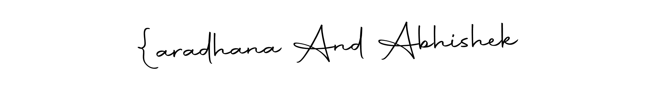 How to Draw {aradhana And Abhishek signature style? Autography-DOLnW is a latest design signature styles for name {aradhana And Abhishek. {aradhana And Abhishek signature style 10 images and pictures png