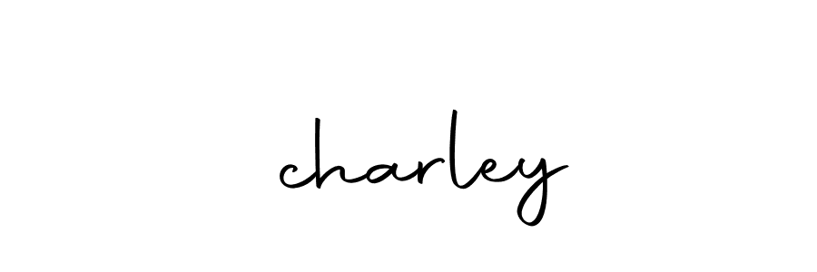 Design your own signature with our free online signature maker. With this signature software, you can create a handwritten (Autography-DOLnW) signature for name  charley.  charley signature style 10 images and pictures png