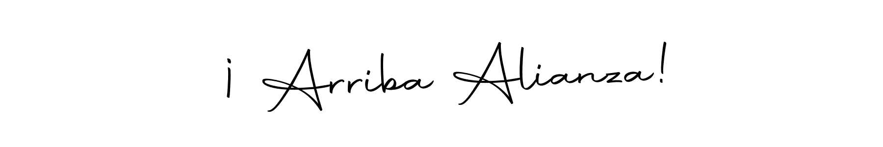 How to Draw ¡ Arriba Alianza! signature style? Autography-DOLnW is a latest design signature styles for name ¡ Arriba Alianza!. ¡ Arriba Alianza! signature style 10 images and pictures png