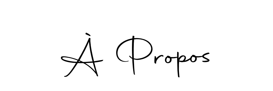 This is the best signature style for the À Propos name. Also you like these signature font (Autography-DOLnW). Mix name signature. À Propos signature style 10 images and pictures png