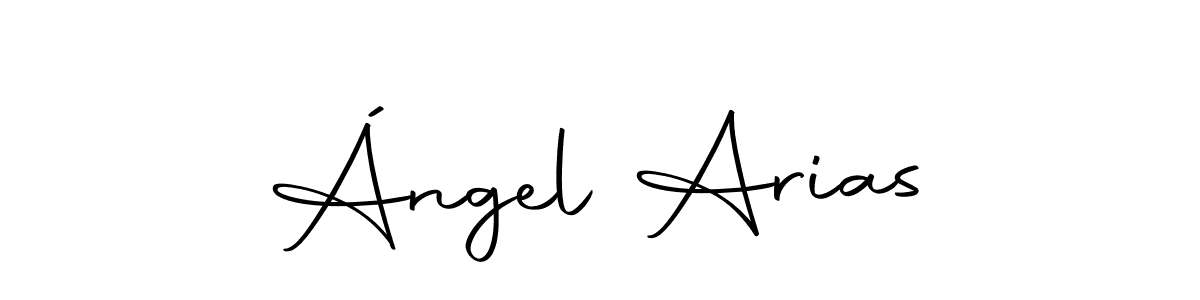 Use a signature maker to create a handwritten signature online. With this signature software, you can design (Autography-DOLnW) your own signature for name Ángel Arias. Ángel Arias signature style 10 images and pictures png