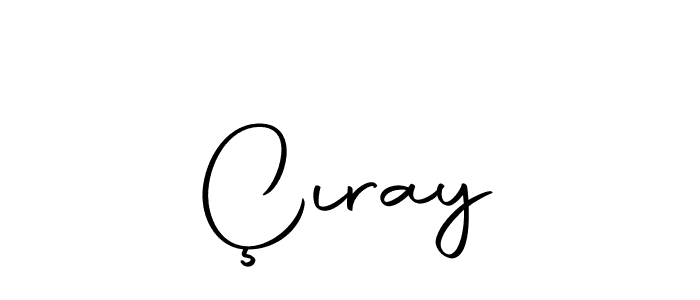 How to make Çıray name signature. Use Autography-DOLnW style for creating short signs online. This is the latest handwritten sign. Çıray signature style 10 images and pictures png