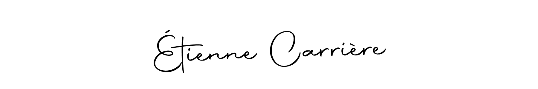 Here are the top 10 professional signature styles for the name Étienne Carrière. These are the best autograph styles you can use for your name. Étienne Carrière signature style 10 images and pictures png
