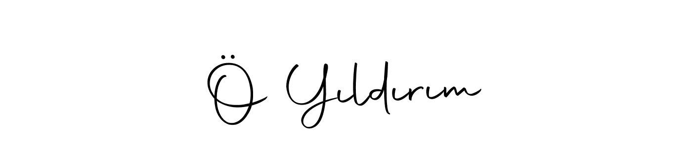 if you are searching for the best signature style for your name Ö Yıldırım. so please give up your signature search. here we have designed multiple signature styles  using Autography-DOLnW. Ö Yıldırım signature style 10 images and pictures png