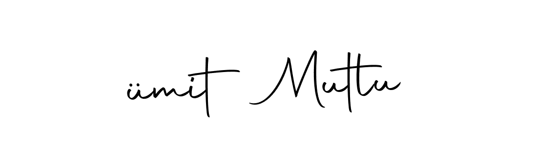 The best way (Autography-DOLnW) to make a short signature is to pick only two or three words in your name. The name ümit Mutlu include a total of six letters. For converting this name. ümit Mutlu signature style 10 images and pictures png