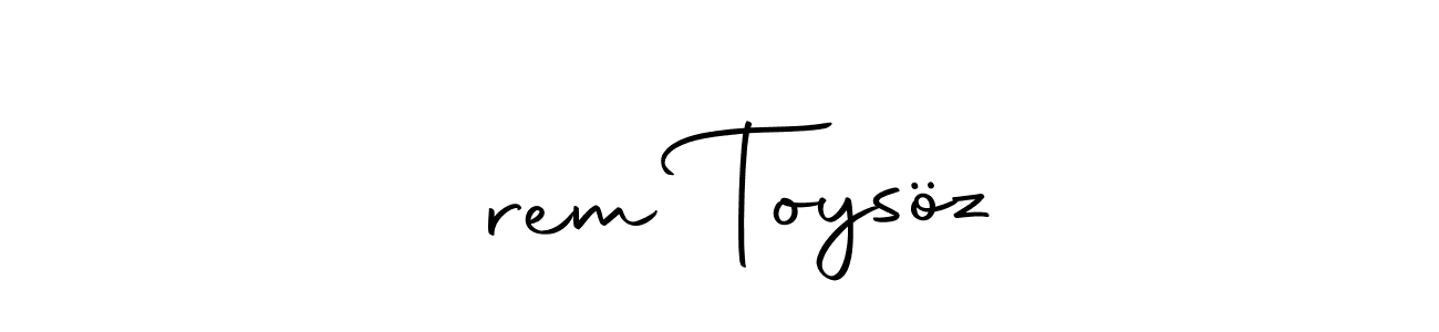 You can use this online signature creator to create a handwritten signature for the name İrem Toysöz. This is the best online autograph maker. İrem Toysöz signature style 10 images and pictures png