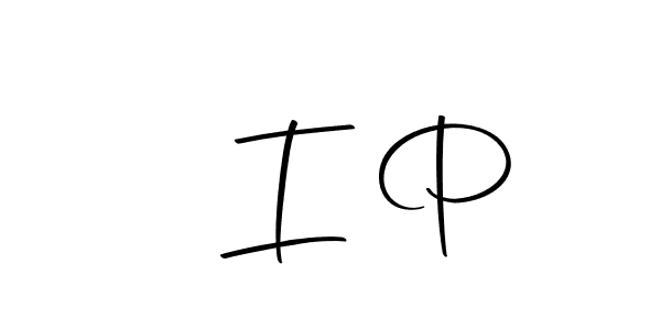 Use a signature maker to create a handwritten signature online. With this signature software, you can design (Autography-DOLnW) your own signature for name Ś I P. Ś I P signature style 10 images and pictures png