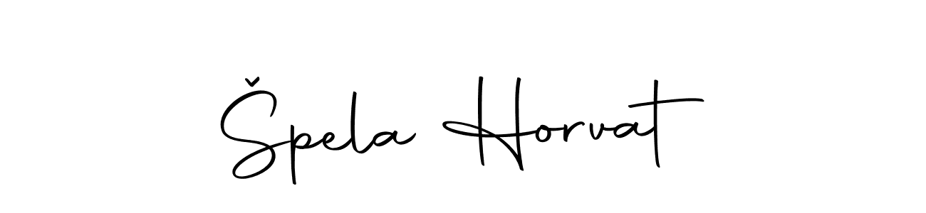 Similarly Autography-DOLnW is the best handwritten signature design. Signature creator online .You can use it as an online autograph creator for name Špela Horvat. Špela Horvat signature style 10 images and pictures png