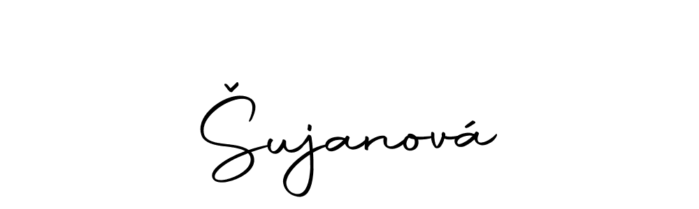 This is the best signature style for the Šujanová name. Also you like these signature font (Autography-DOLnW). Mix name signature. Šujanová signature style 10 images and pictures png