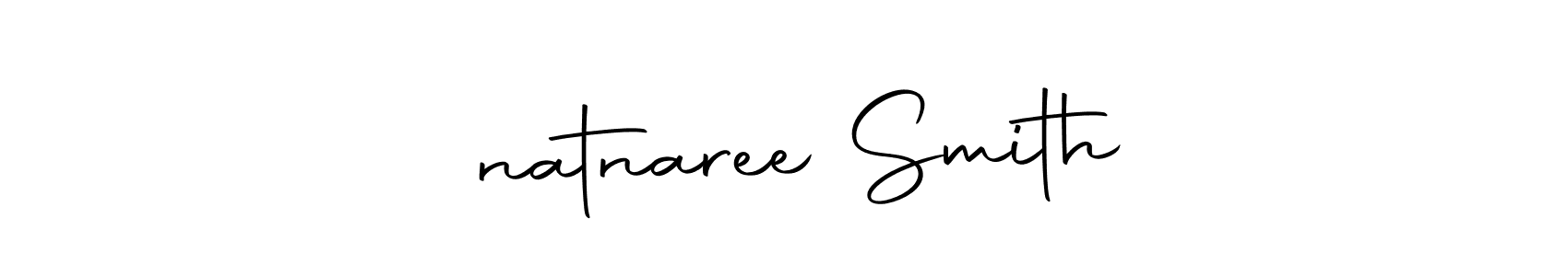 Make a beautiful signature design for name ์natnaree Smith. With this signature (Autography-DOLnW) style, you can create a handwritten signature for free. ์natnaree Smith signature style 10 images and pictures png