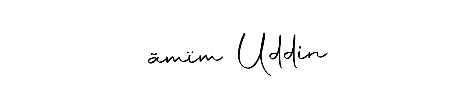 Make a beautiful signature design for name ẞãmïm Uddin. Use this online signature maker to create a handwritten signature for free. ẞãmïm Uddin signature style 10 images and pictures png