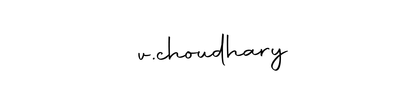 Similarly Autography-DOLnW is the best handwritten signature design. Signature creator online .You can use it as an online autograph creator for name √v.choudhary. √v.choudhary signature style 10 images and pictures png
