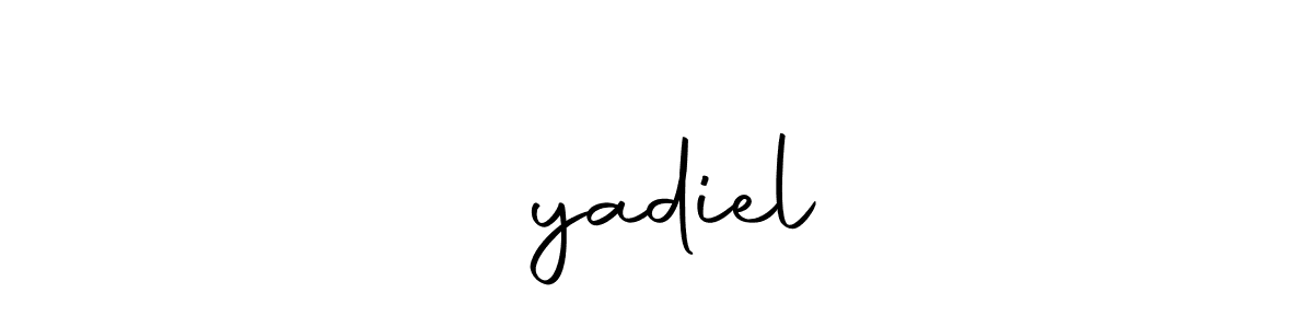 How to make ☆yadiel♡ signature? Autography-DOLnW is a professional autograph style. Create handwritten signature for ☆yadiel♡ name. ☆yadiel♡ signature style 10 images and pictures png