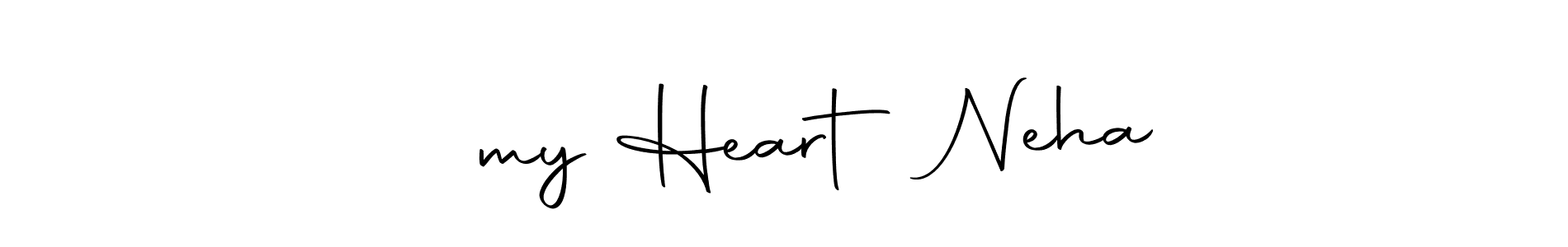 ❤️my Heart Neha stylish signature style. Best Handwritten Sign (Autography-DOLnW) for my name. Handwritten Signature Collection Ideas for my name ❤️my Heart Neha. ❤️my Heart Neha signature style 10 images and pictures png