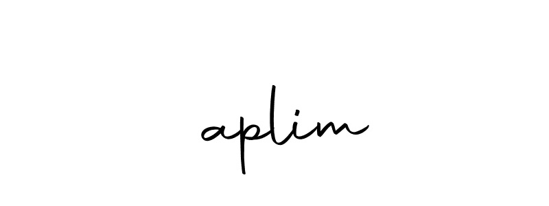 The best way (Autography-DOLnW) to make a short signature is to pick only two or three words in your name. The name 安aplim include a total of six letters. For converting this name. 安aplim signature style 10 images and pictures png