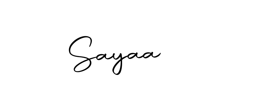 Once you've used our free online signature maker to create your best signature Autography-DOLnW style, it's time to enjoy all of the benefits that   Sayaa   name signing documents.   Sayaa   signature style 10 images and pictures png